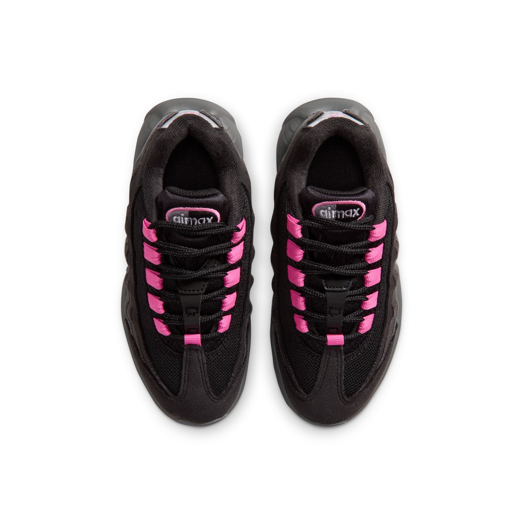Preschool Nike Air Max 95 S "Black/Playful Pink" - 905461-014