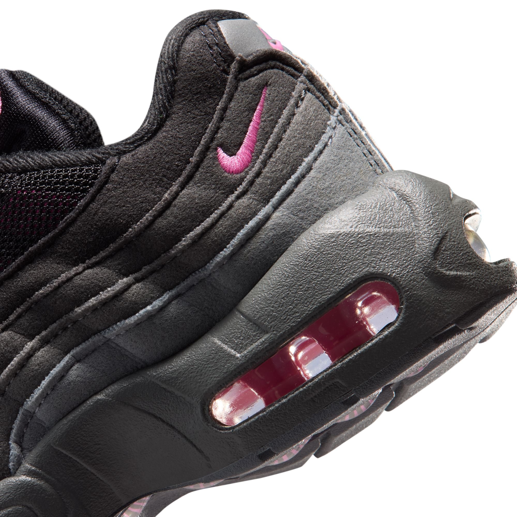 Preschool Nike Air Max 95 S "Black/Playful Pink" - 905461-014