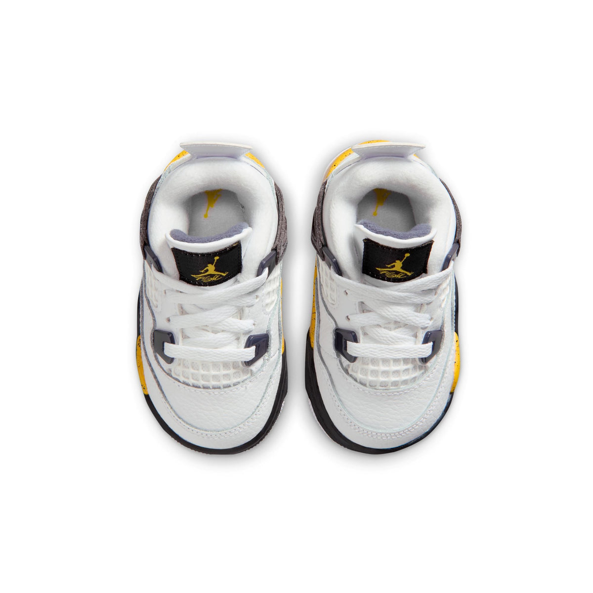 Toddler Jordan 4 Retro 'Tour Yellow' - BQ7670-102