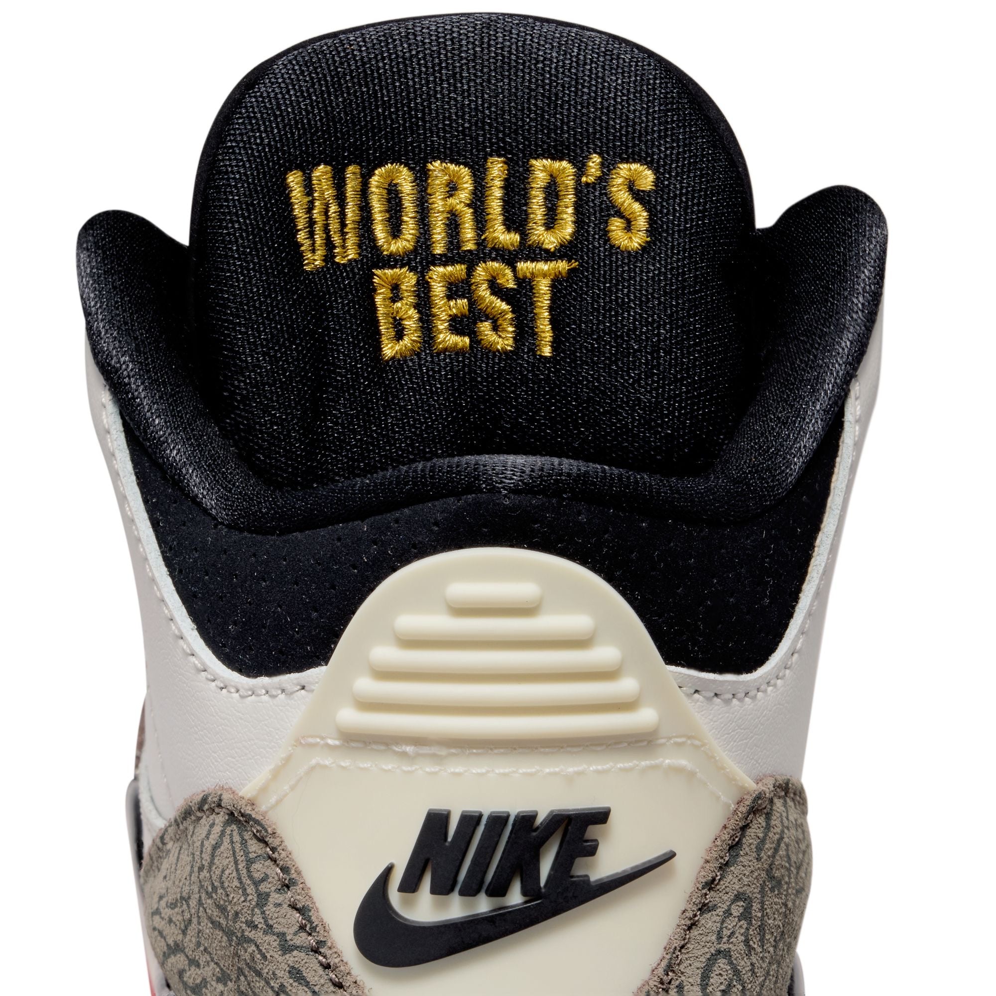 Pre School Air Jordan 3 Retro 'World's Best Dad' - DM0966-103