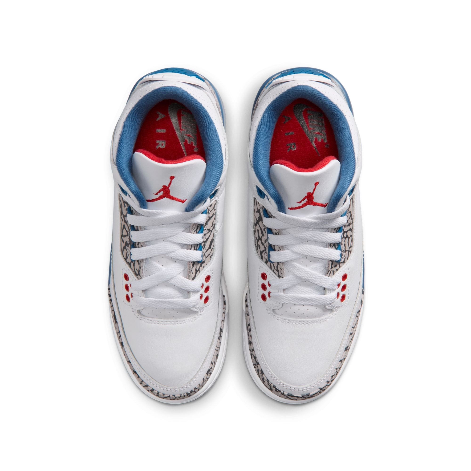 Grade School Air Jordan 3 Retro "True Blue" - DM0967-104