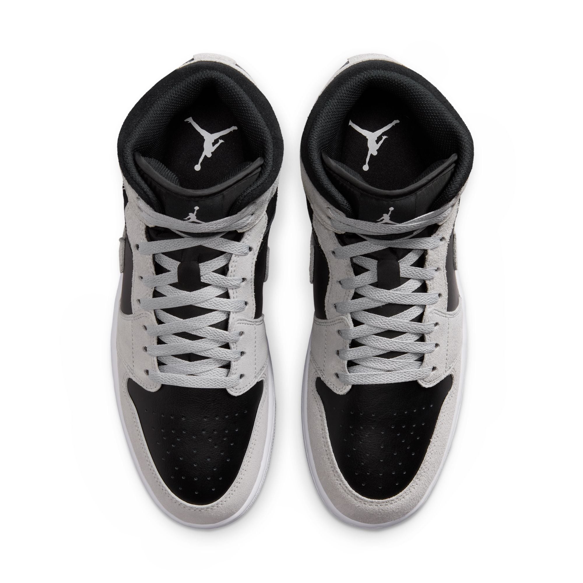 Men's Air Jordan 1 Mid 'Light Smoke Grey' - DQ8426-008