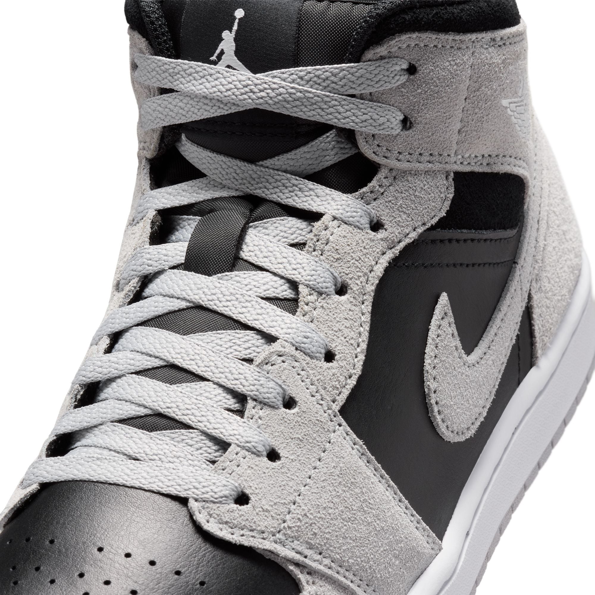 Men's Air Jordan 1 Mid 'Light Smoke Grey' - DQ8426-008
