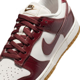 Wmns Nike Dunk Low Lx - 'Team Red Croc'- Fj2260-004