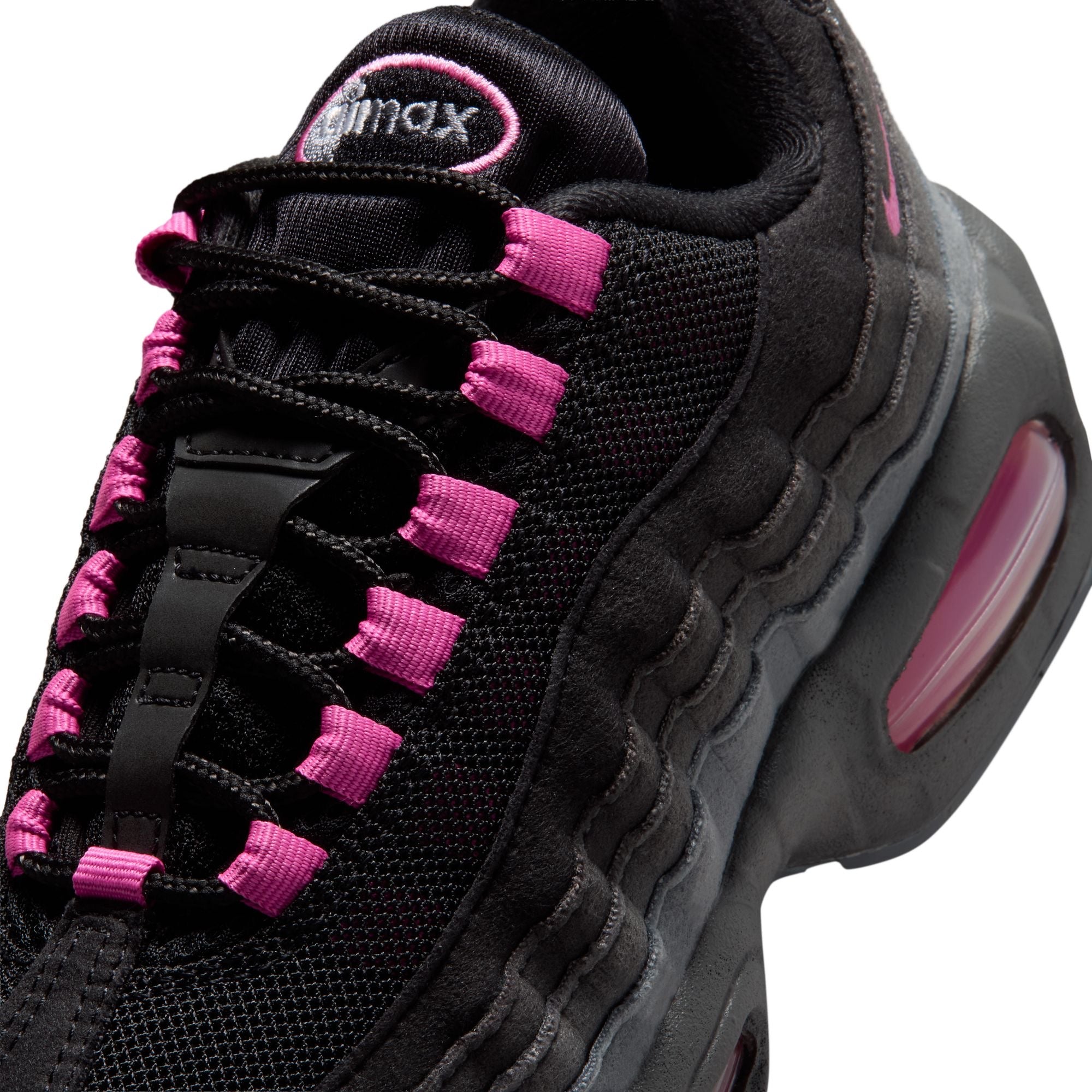 Grade school Nike Air Max 95 Recraft "Black/Playful Pink"- HF7054-014