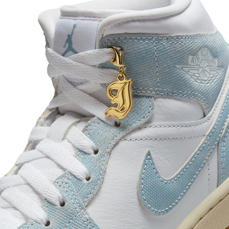 Women's Air Jordan 1 Mid SE 'Denim' - HQ2005-100