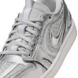 Women's Jordan 1 Low Method of Make 'Metallic Silver' - HQ2186-002