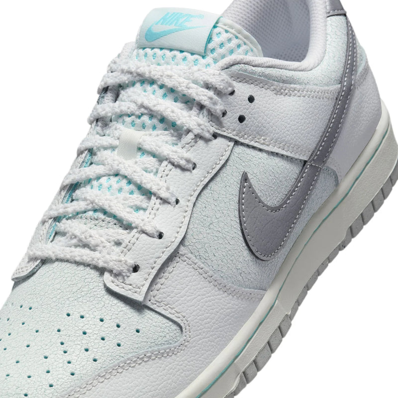 Nike Dunk Low Retro SE -Summit White/metallic Silver-glacier Ice-HQ3619-121