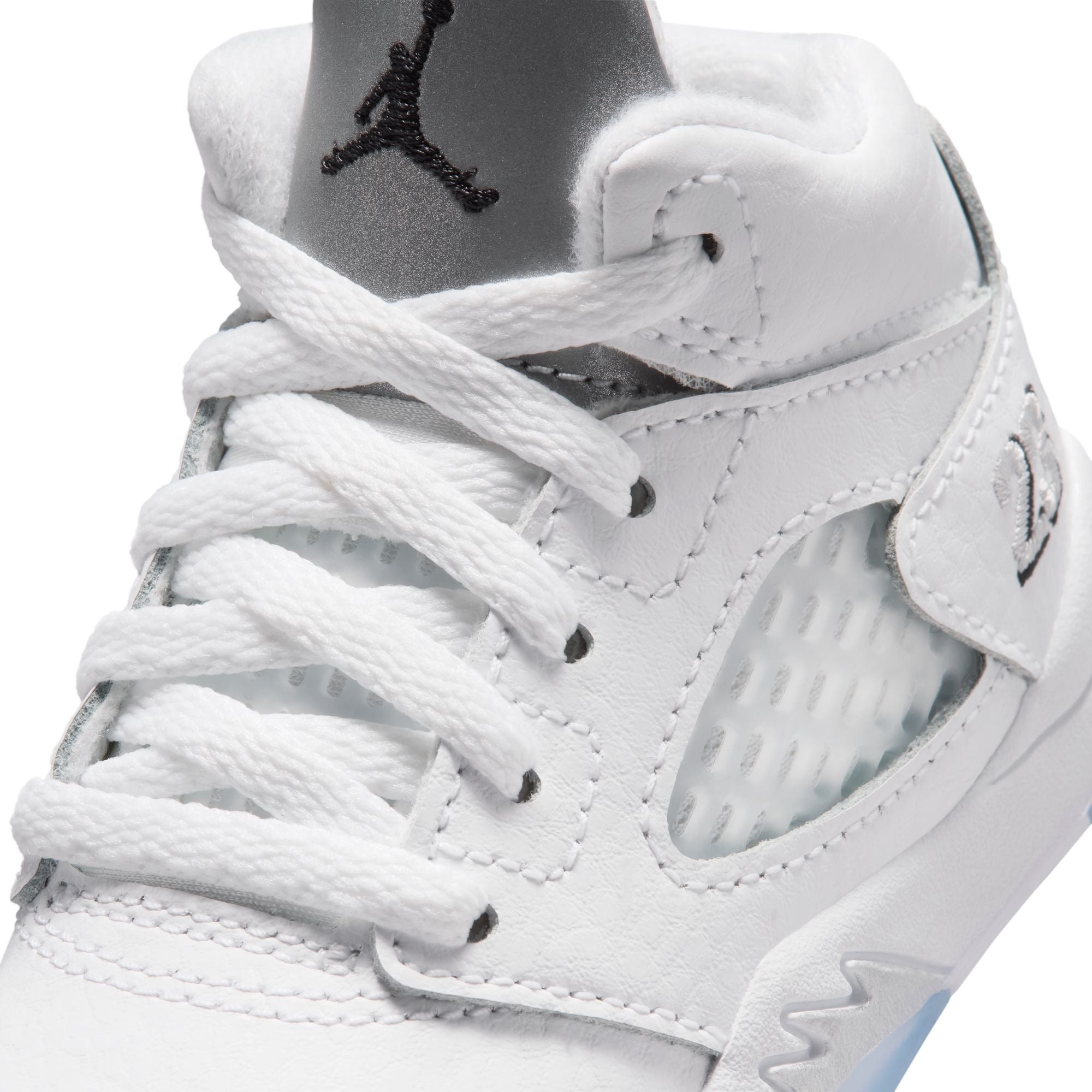 Toddler Jordan 5 Retro OG 'White Metallic' - HQ7981-103