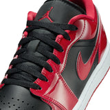 Men's Air Jordan 1 Low SE 'Patent Varsity Red' - HV4089-006