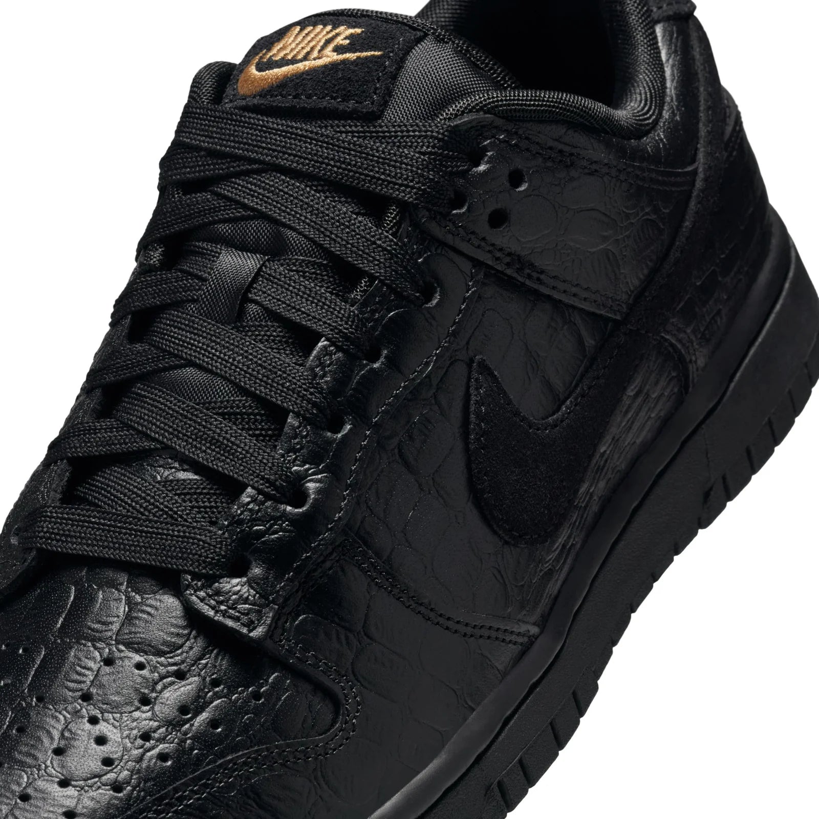 Women's Nike Dunk Low SS "Black/Metallic Gold" - HV4388-001