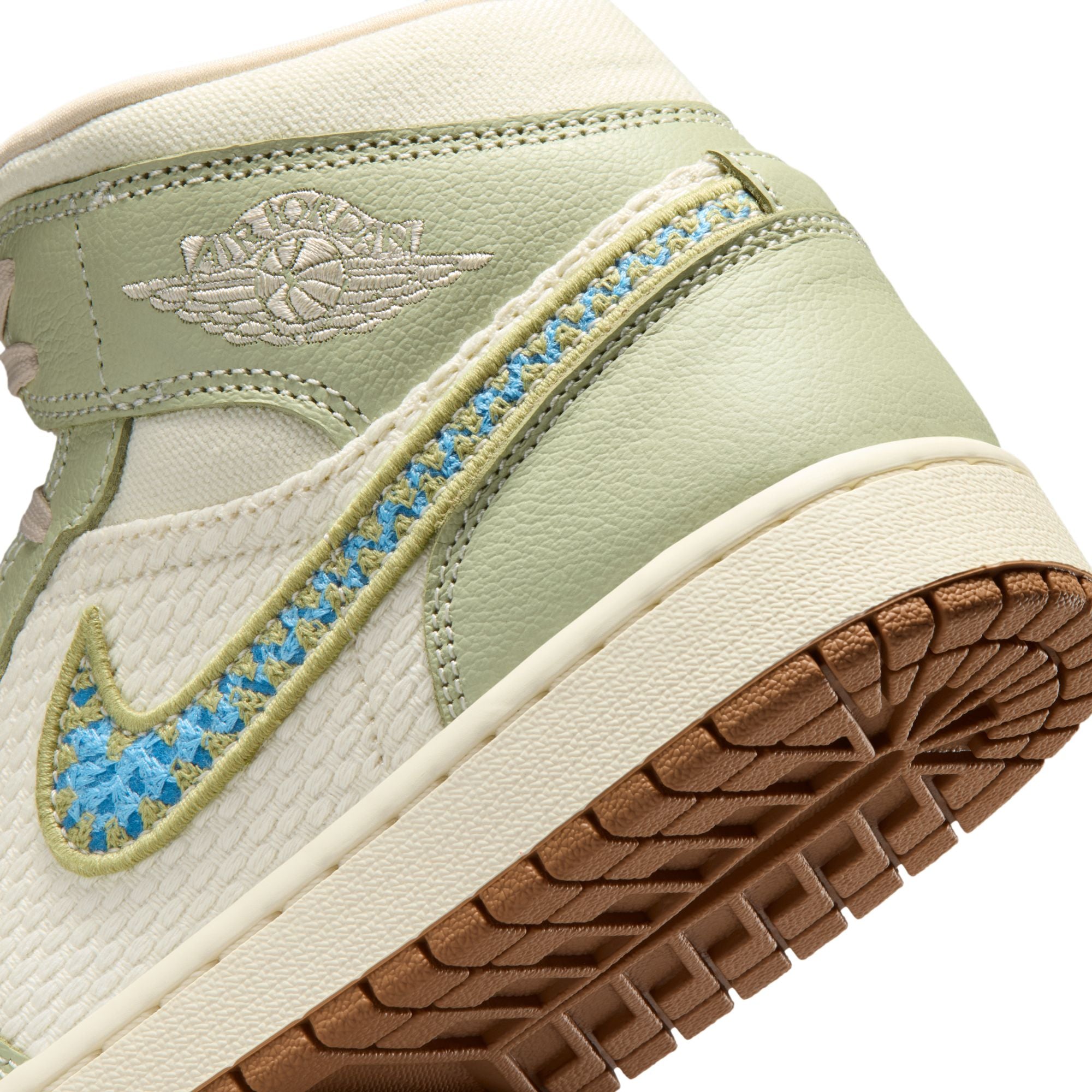 Women's Air Jordan 1 Mid SE 'Olive Aura' - II0570-302