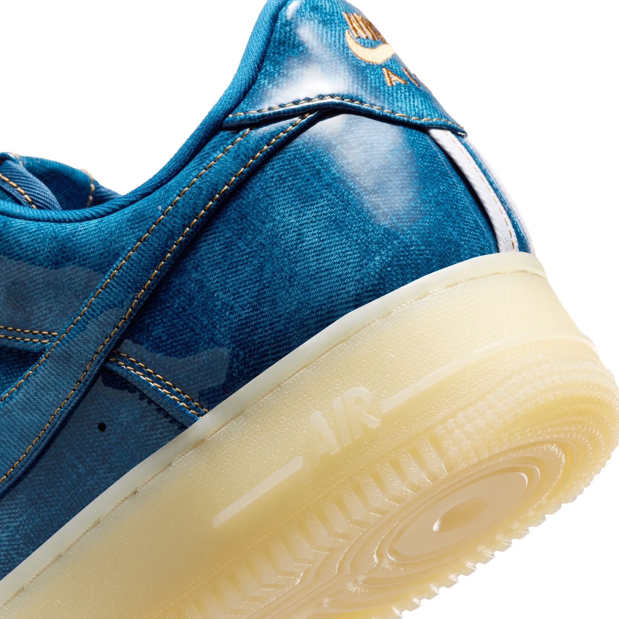Men's Nike Air Force 1 Retro 'Patent Denim' - IM5757-400