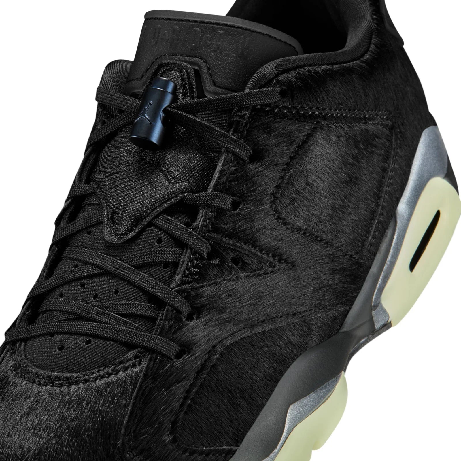 Women's Air Jordan 6 Retro Low 'Blackout' - IO9786-001
