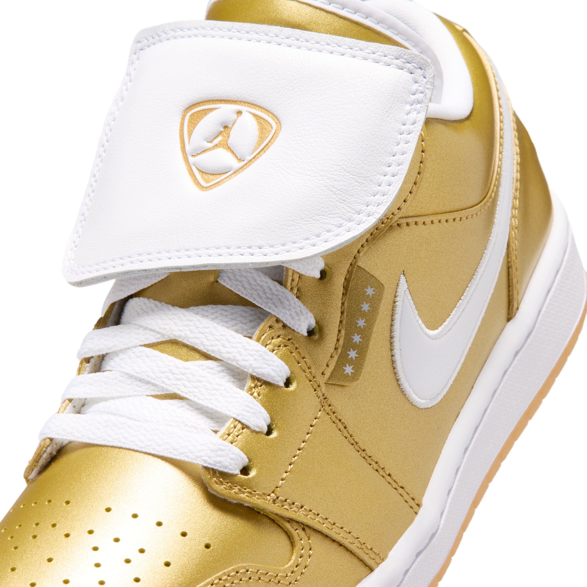 Women's Air Jordan 1 Low 'Gold Tiempo' - IR2304-703