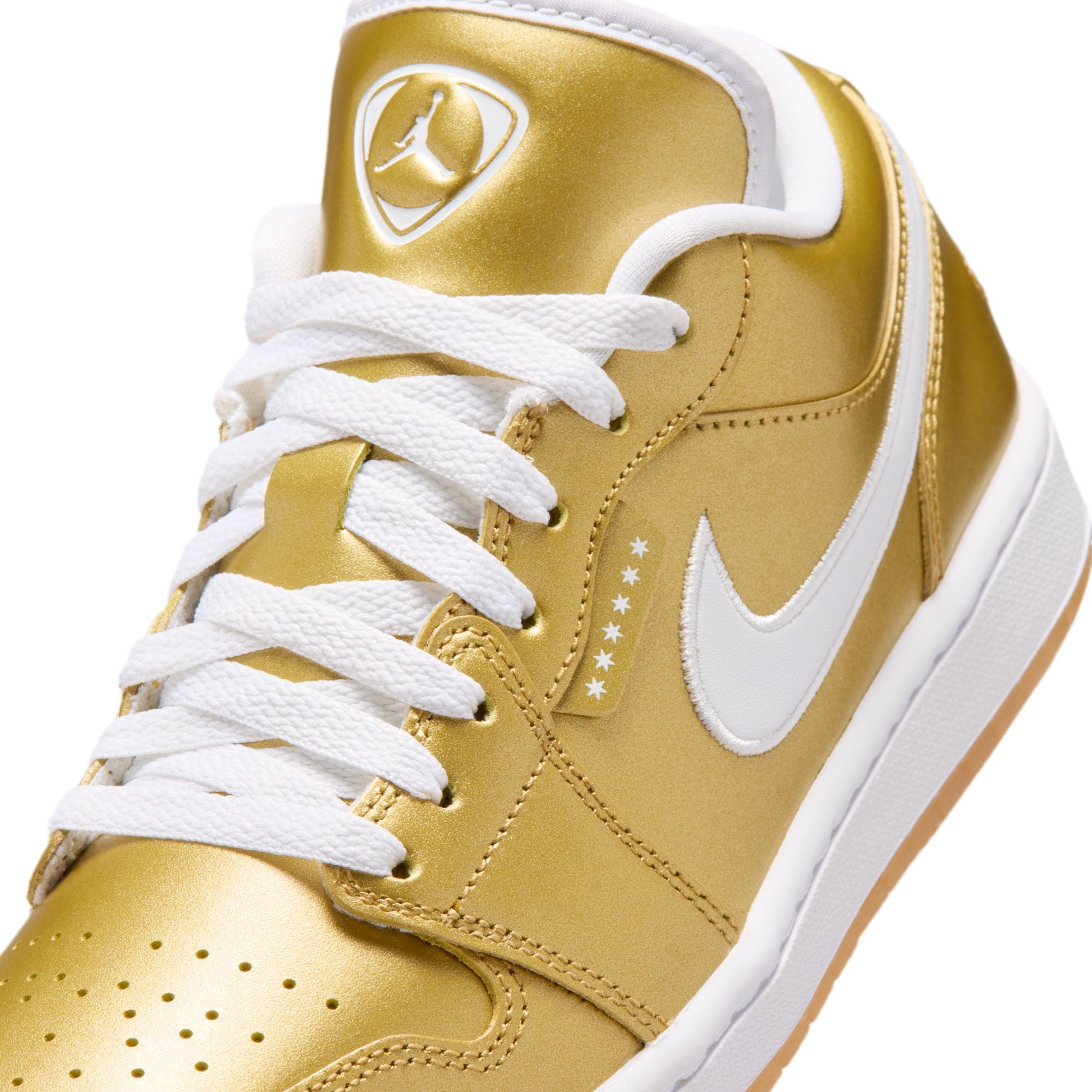 Women's Air Jordan 1 Low 'Gold Tiempo' - IR2304-703