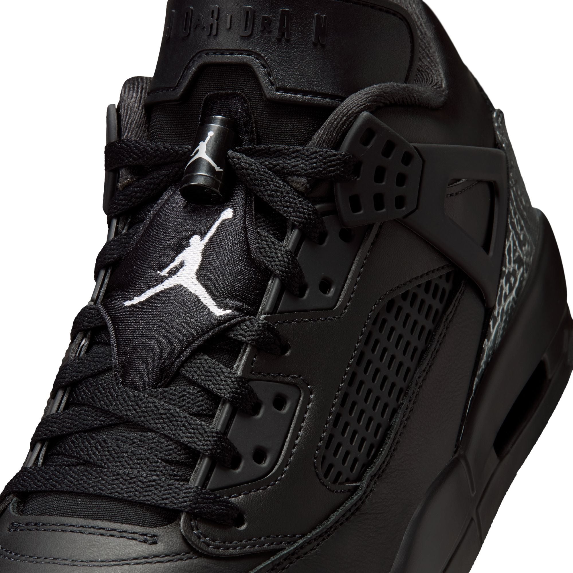 Men's Jordan Spizike Low 'Black Metallic Silver' - IV2417-010