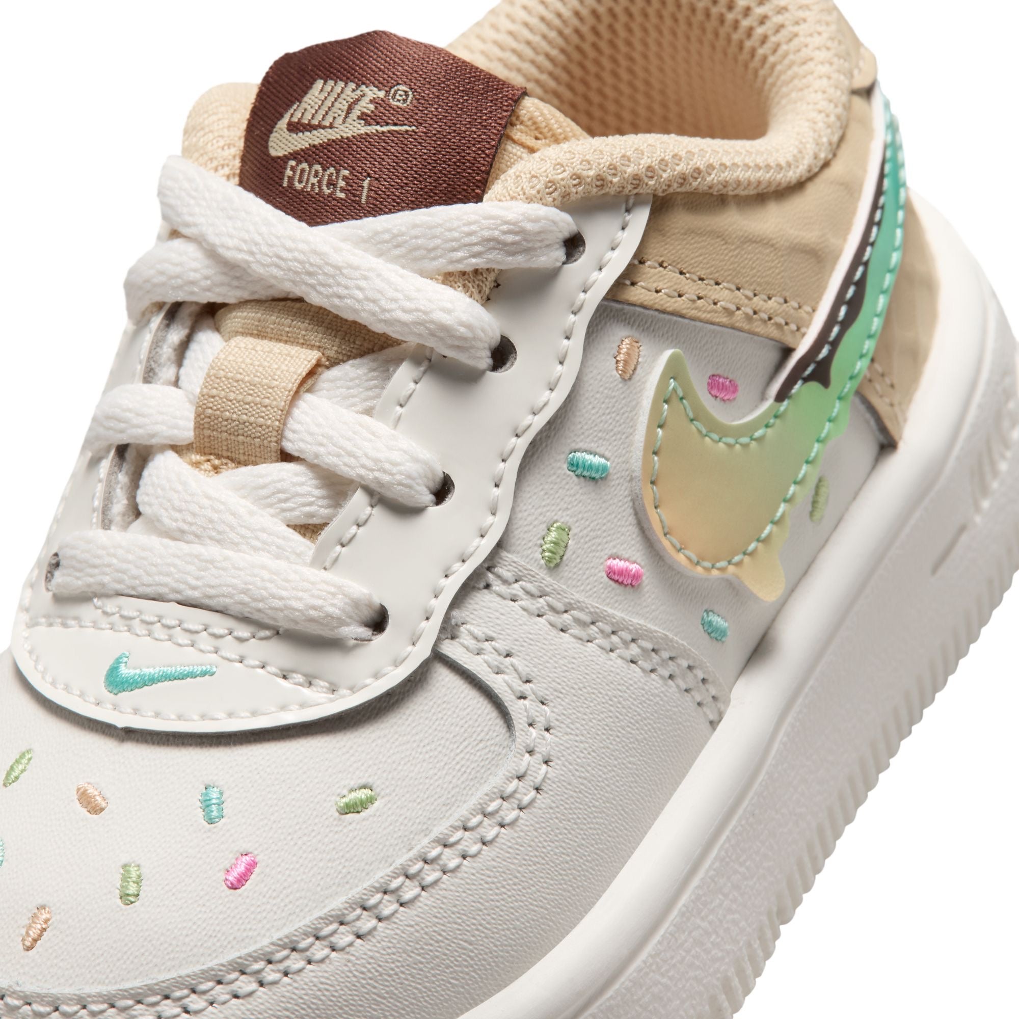 Toddler Nike Air Force 1 Low BT Lace 'Ice Cream' - IV6207-133