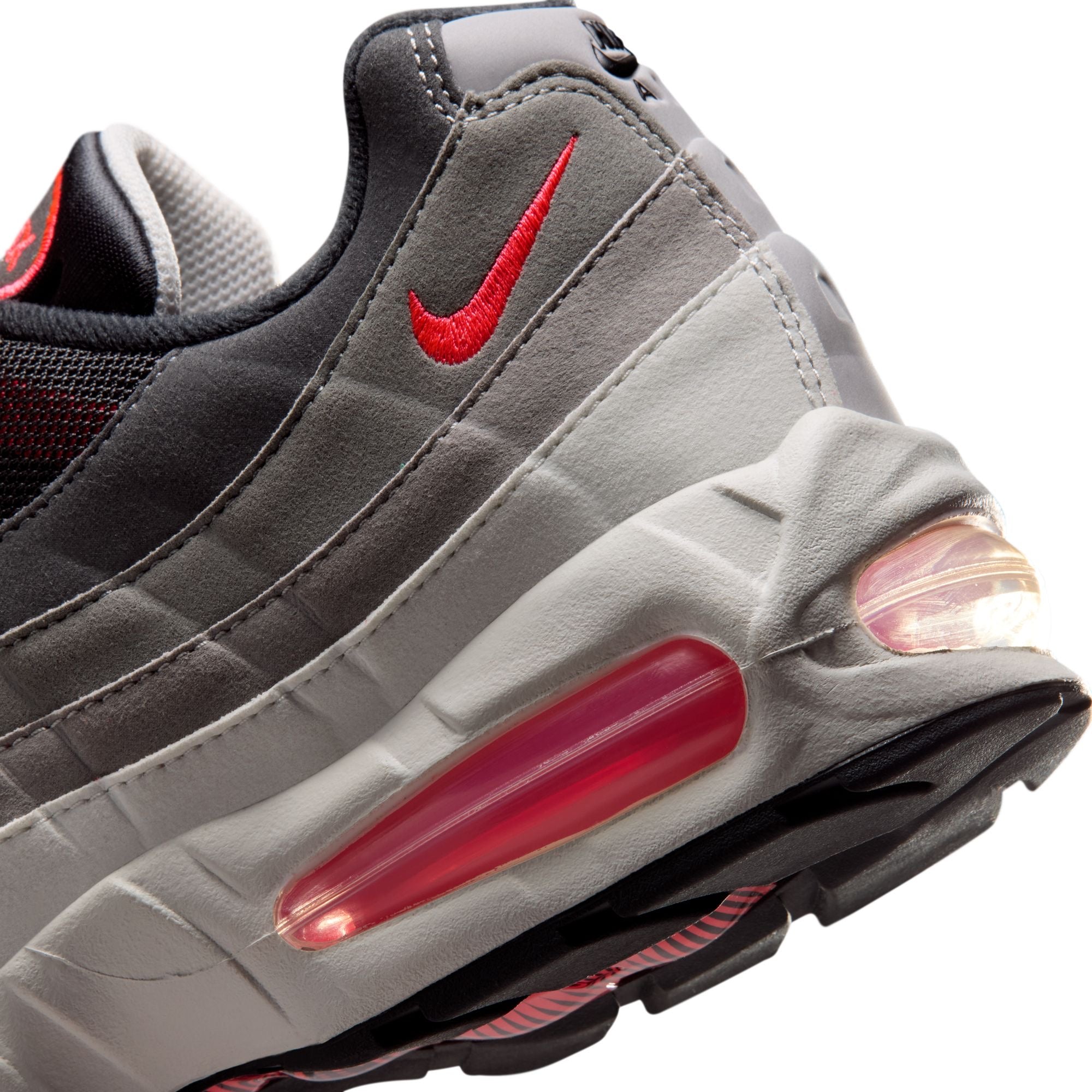 Men's Nike Air Max 95 Big Bubble PRM 'Solar Red' - IV6425-060