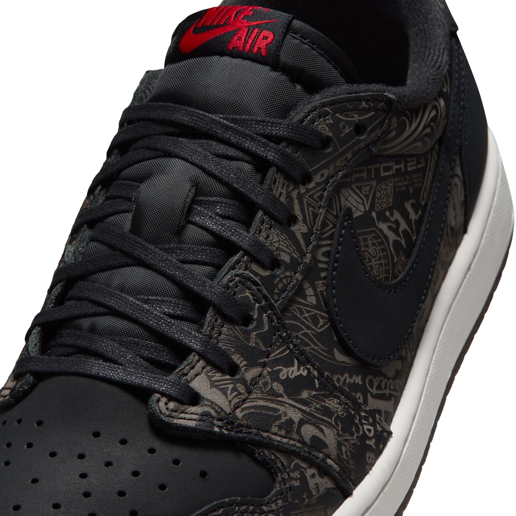 Men's Jordan 1 Low Retro OG LS 'Laser' - IV6750-001