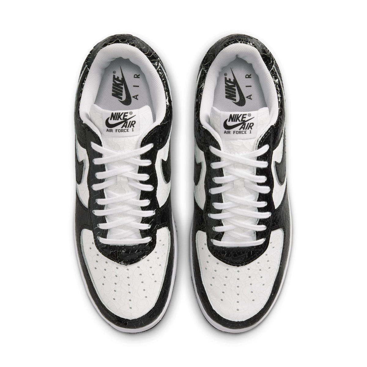 Men's Air Force 1 '01 "Cracked Leather" -Black/White- JA0248-300