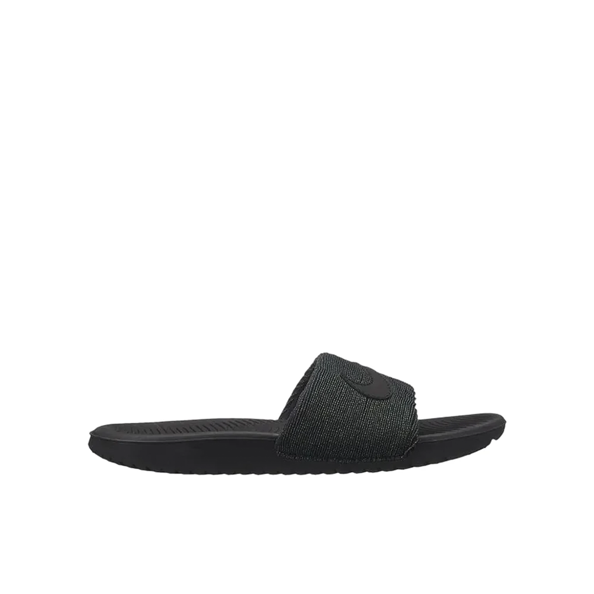 Grade School Nike Kawa Slide SE 'Black' - AJ2503-002