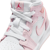 Jordan 1 Mid 'Pink Foam /White-fire Red' -DQ8425-608 (TD)