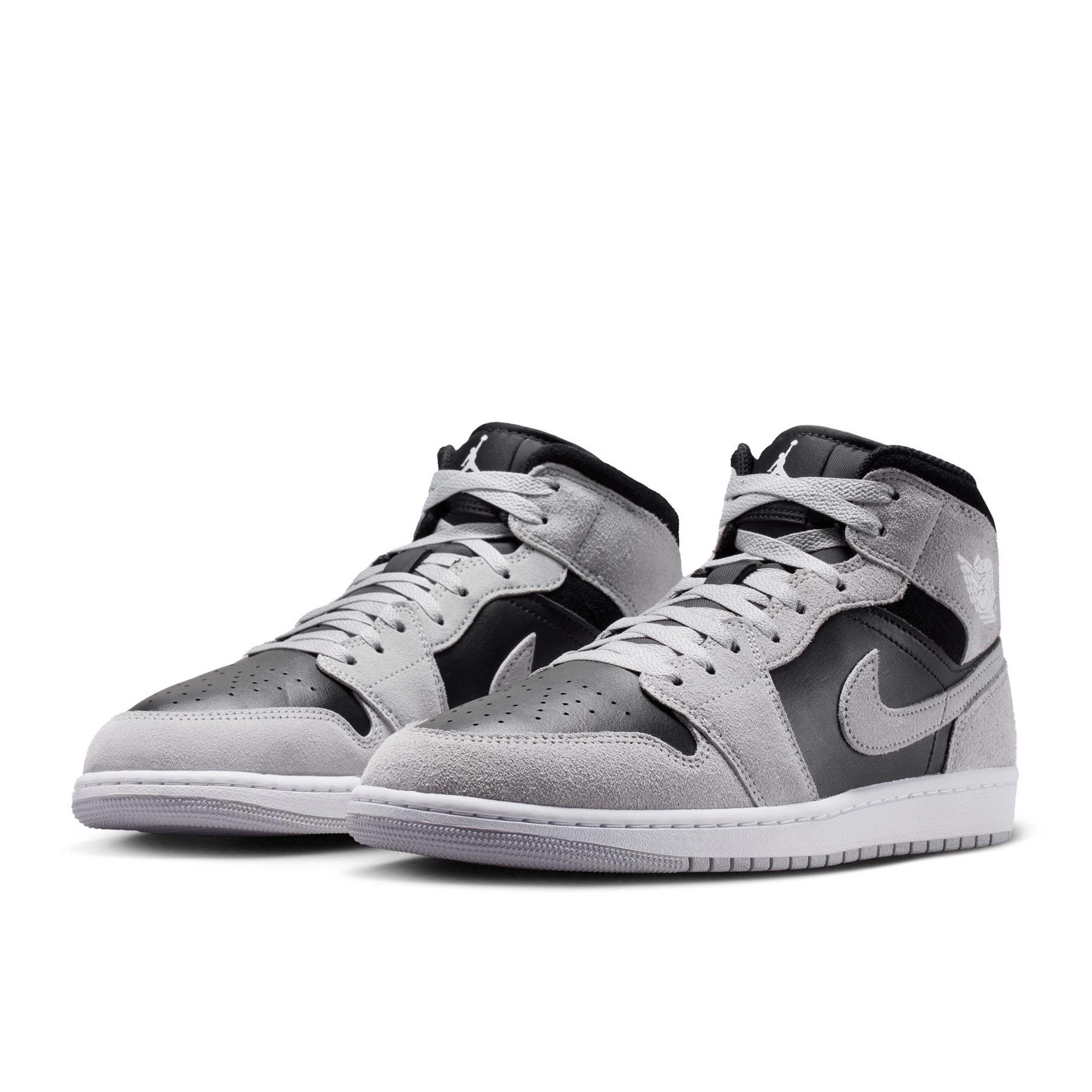 Men's Air Jordan 1 Mid 'Light Smoke Grey' - DQ8426-008