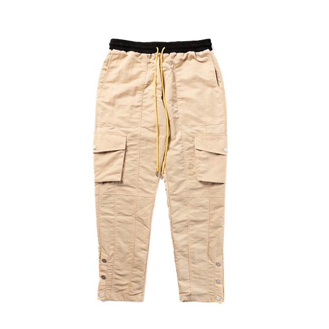 DIET STARTS MONDAY Nylon Cargo Pant -TAN-DSM-FA23-029