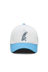 Eastside Golf Five Panel Hat - White/Clear Sky -EGMH7009