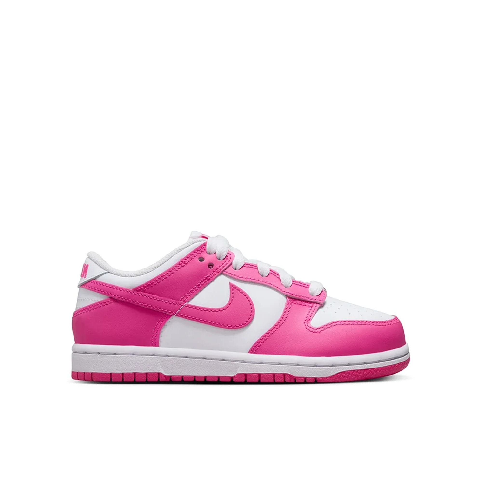Preschool Nike Dunk Low 'Laser Fuchsia' - FB9108-102