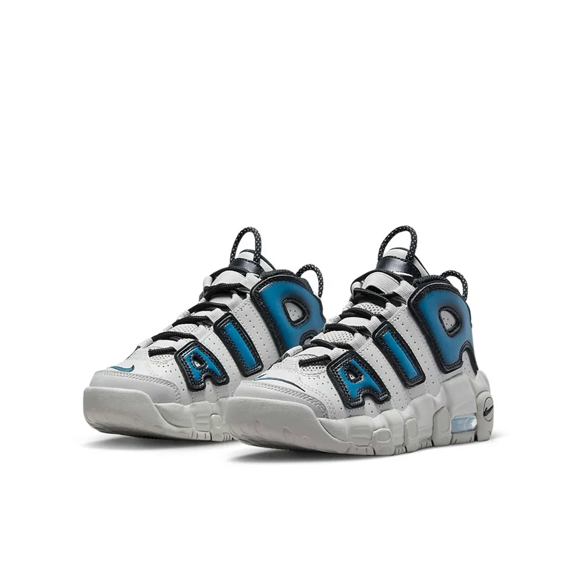 Preschool Nike Air More Uptempo 'Industrial Blue' - FJ1389-001
