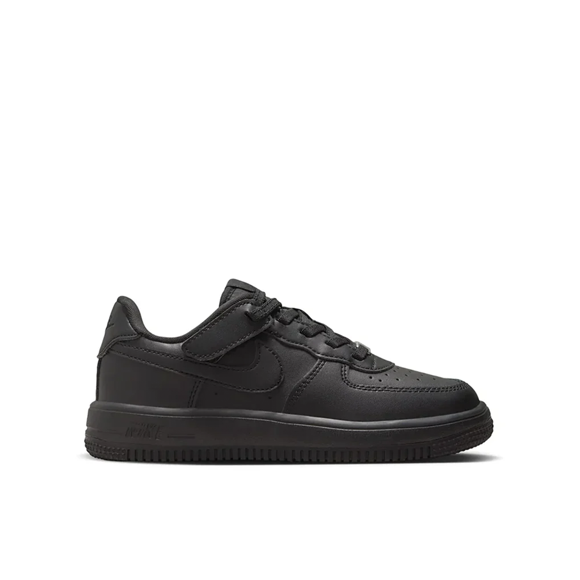 Preschool Nike Force 1 Low Easyon 'Black' - FN0237-001