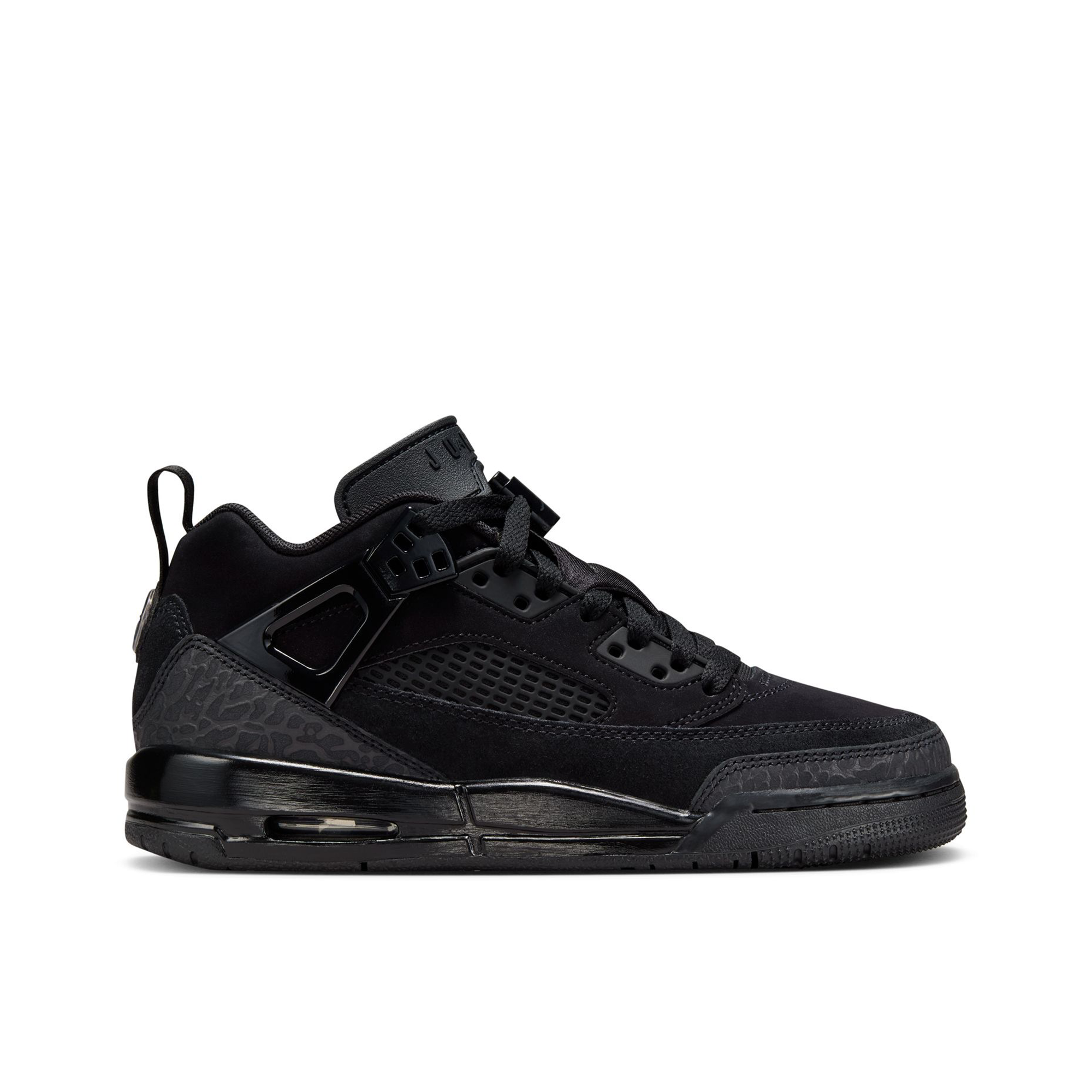 Grade School Jordan Spizike Low 'Black' - FQ3950-001