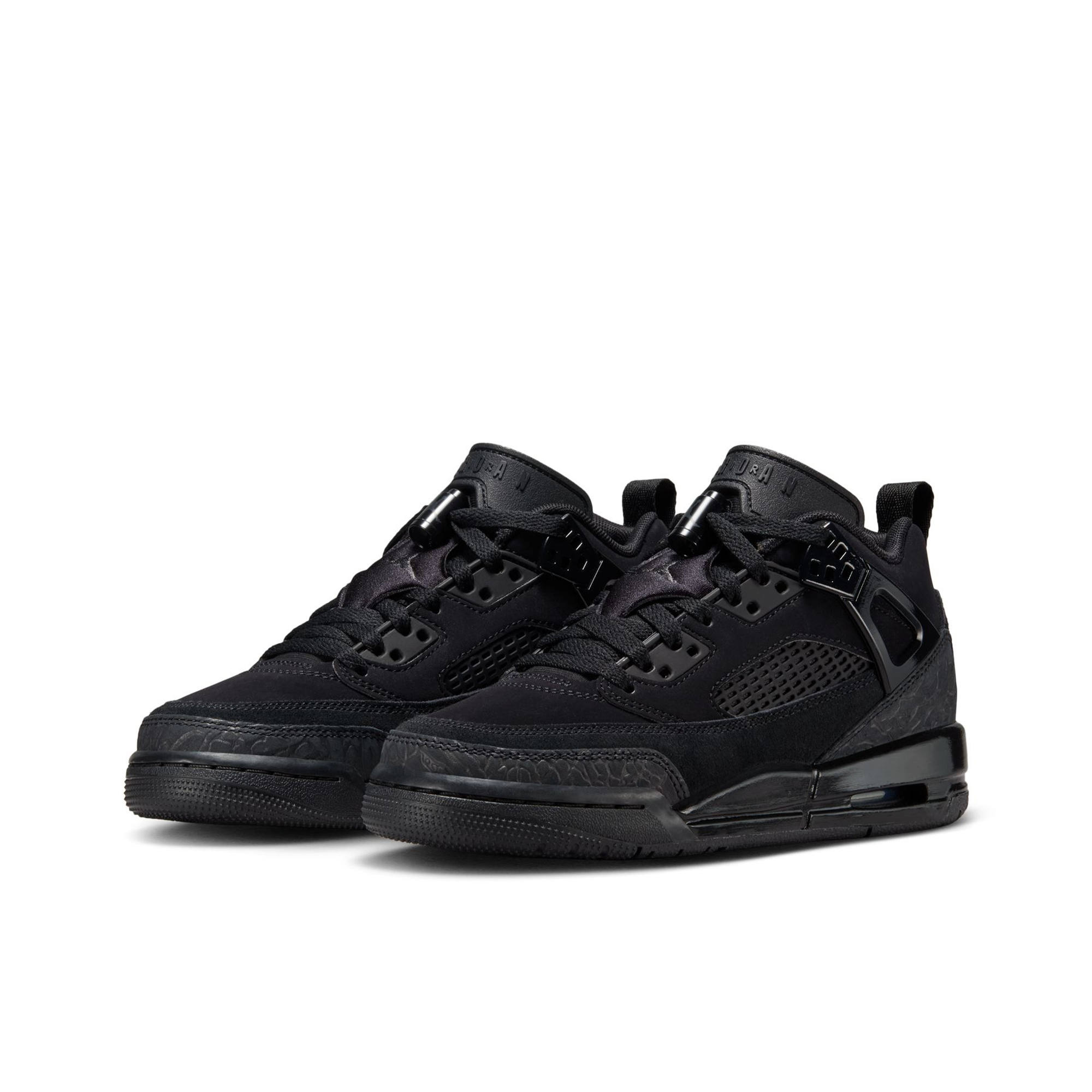 Grade School Jordan Spizike Low 'Black' - FQ3950-001