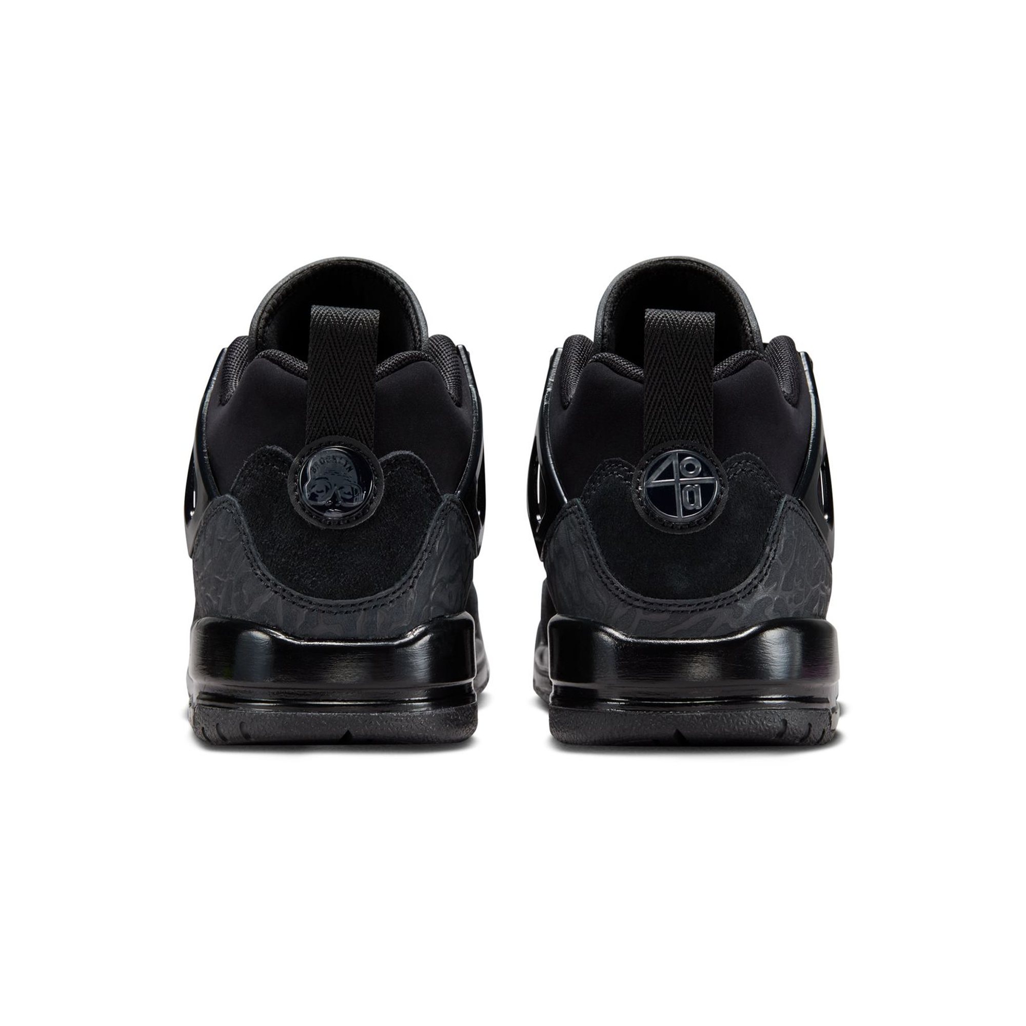 Grade School Jordan Spizike Low 'Black' - FQ3950-001