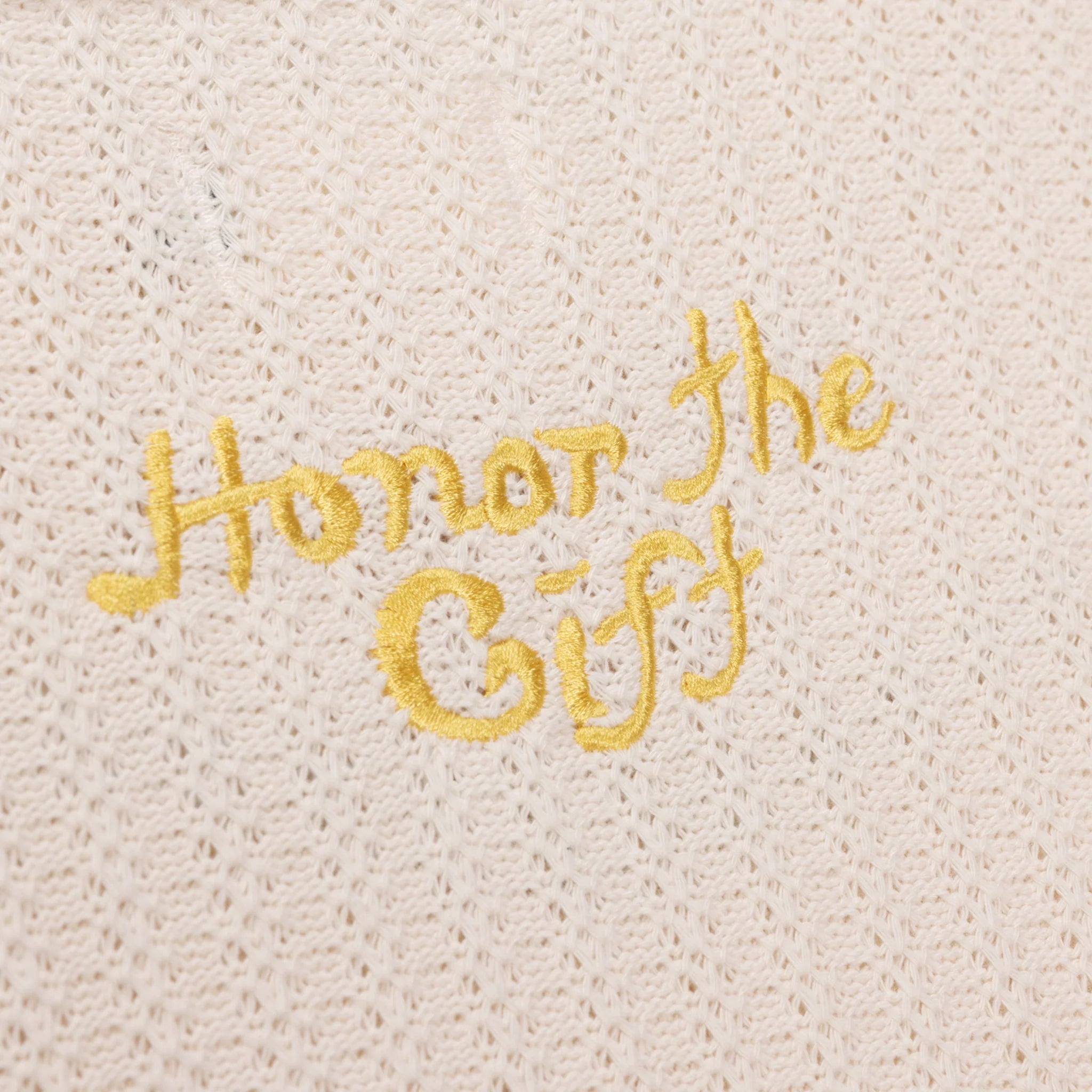 Honor The Gift Knit Standard Tee - Bone - HTG250397