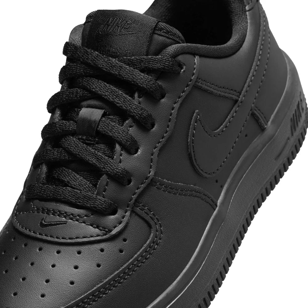Preschool Nike Air Force 1 Low Lace 'Black' - IF1673-001