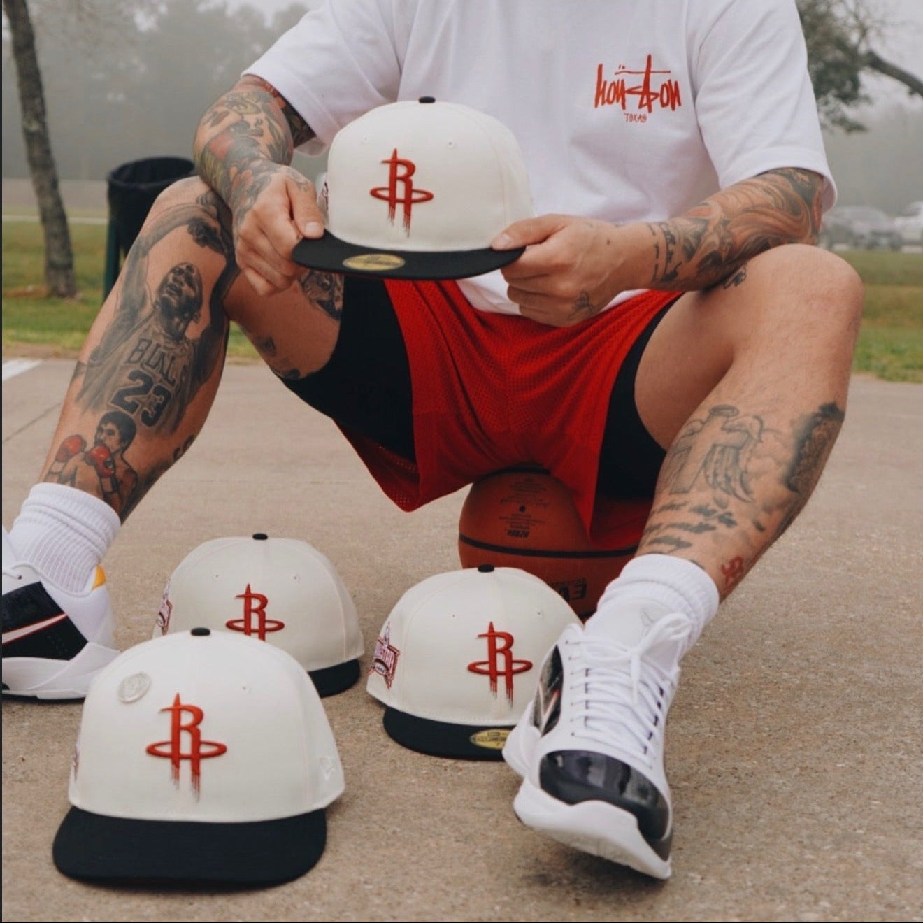 Lee Baron X New Era Houston Rockets “All Star”  Cap