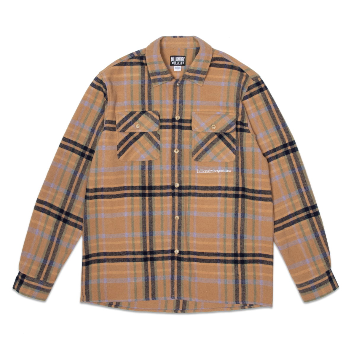 Billionaire Boys Stardust Ls Woven-Latte-831-8600