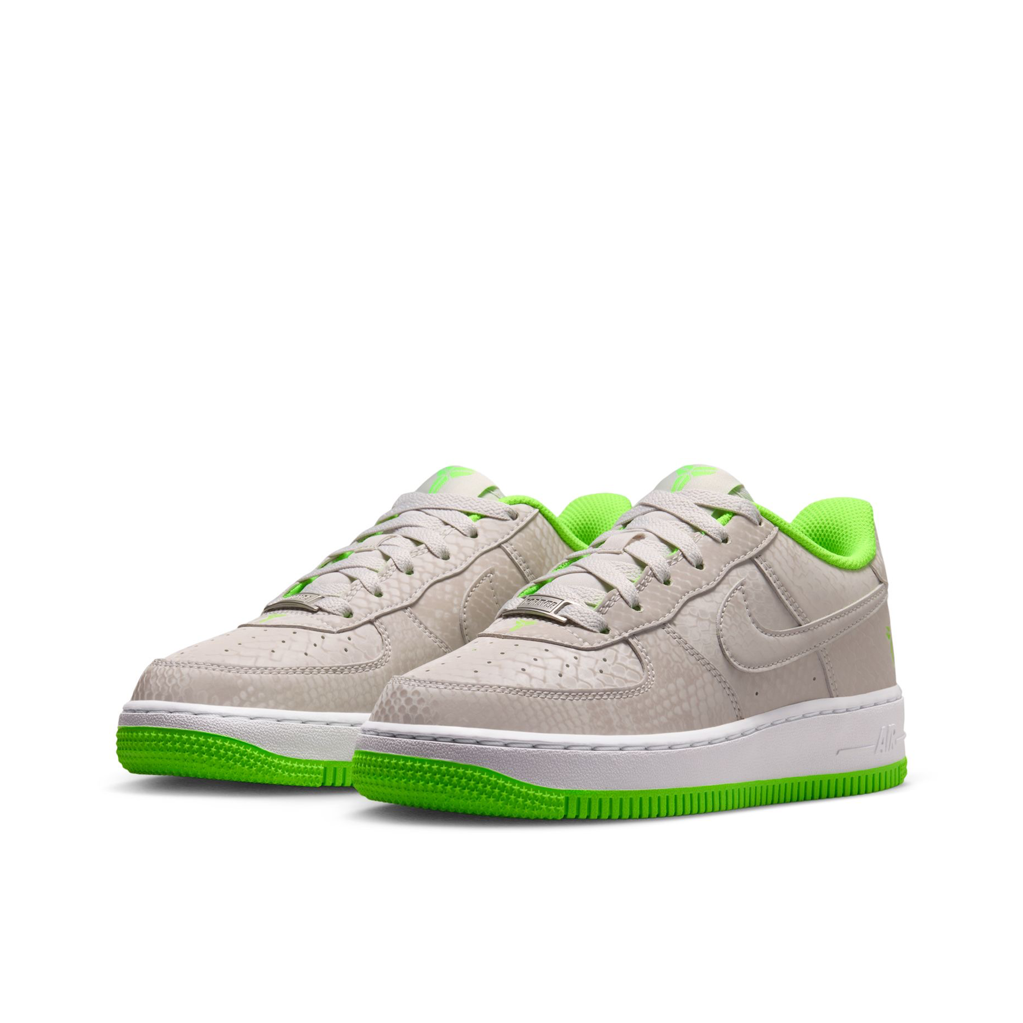 Grade School Nike Kobe Air Force 1 Low 'Electric Green' - IO4610-002