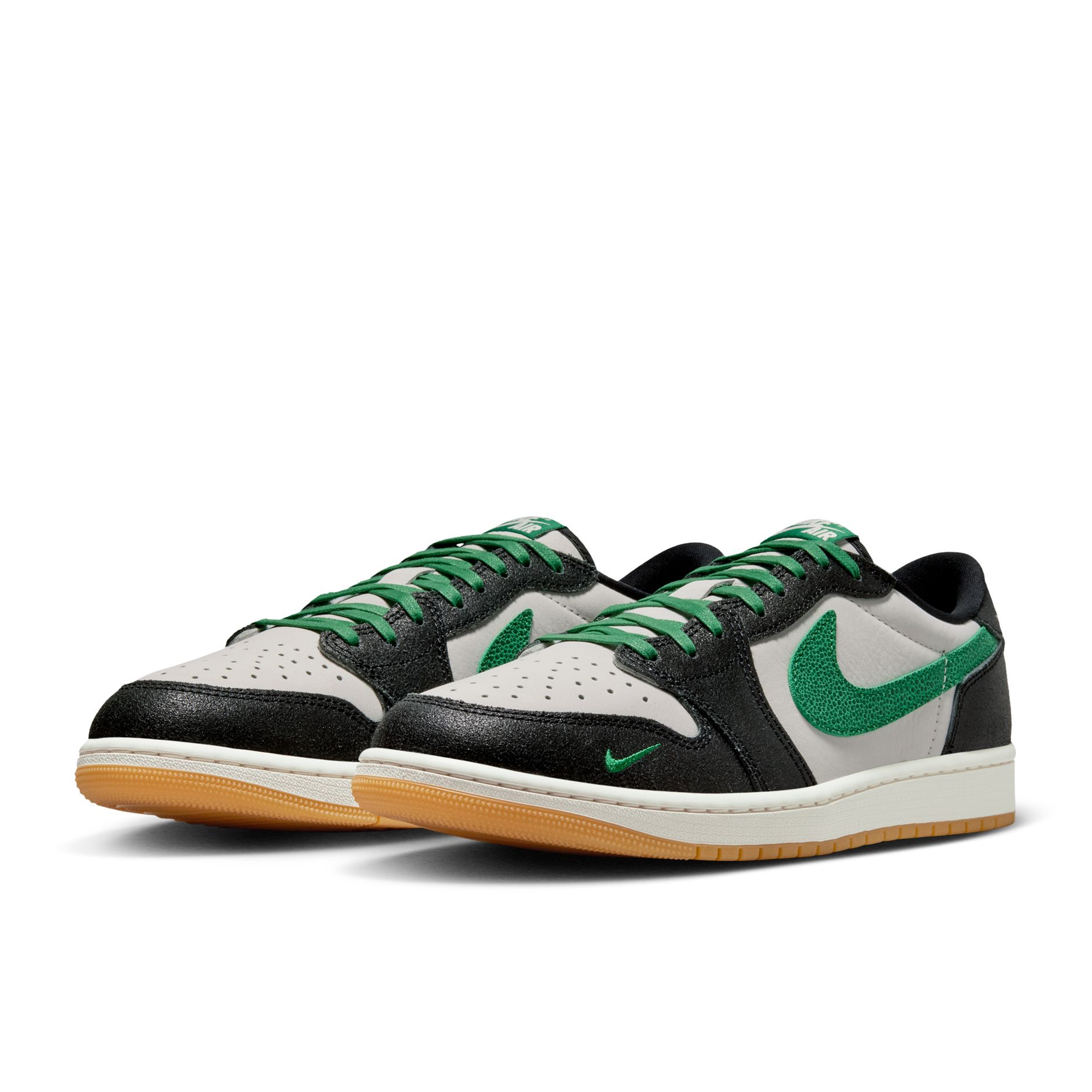 Men's Air Jordan 1 Low OG 'Phantom Pine Green' - IR2283-030