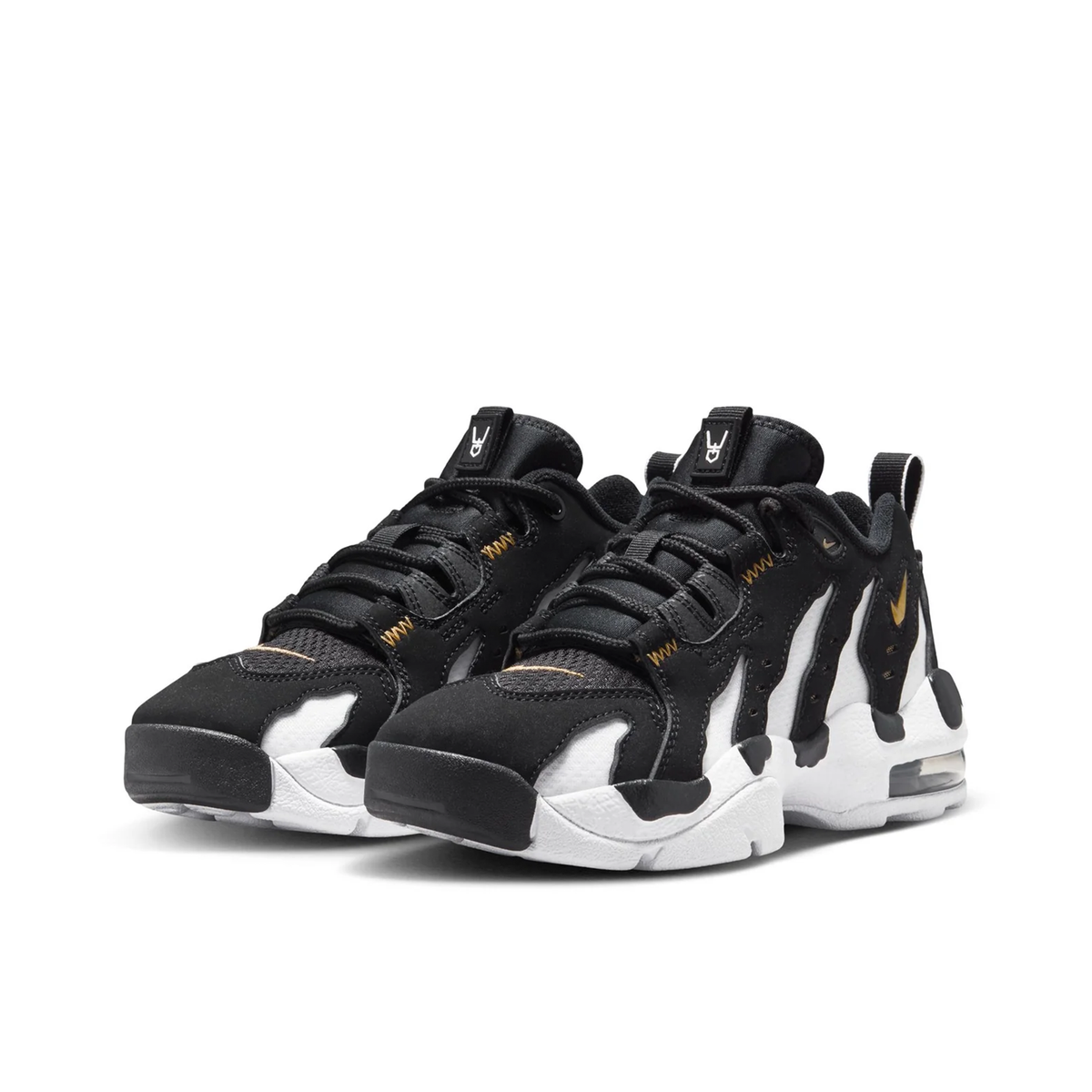 Grade School Nike Air DT Max '96 Low 'Black/Metallic Gold' - IR4714-001