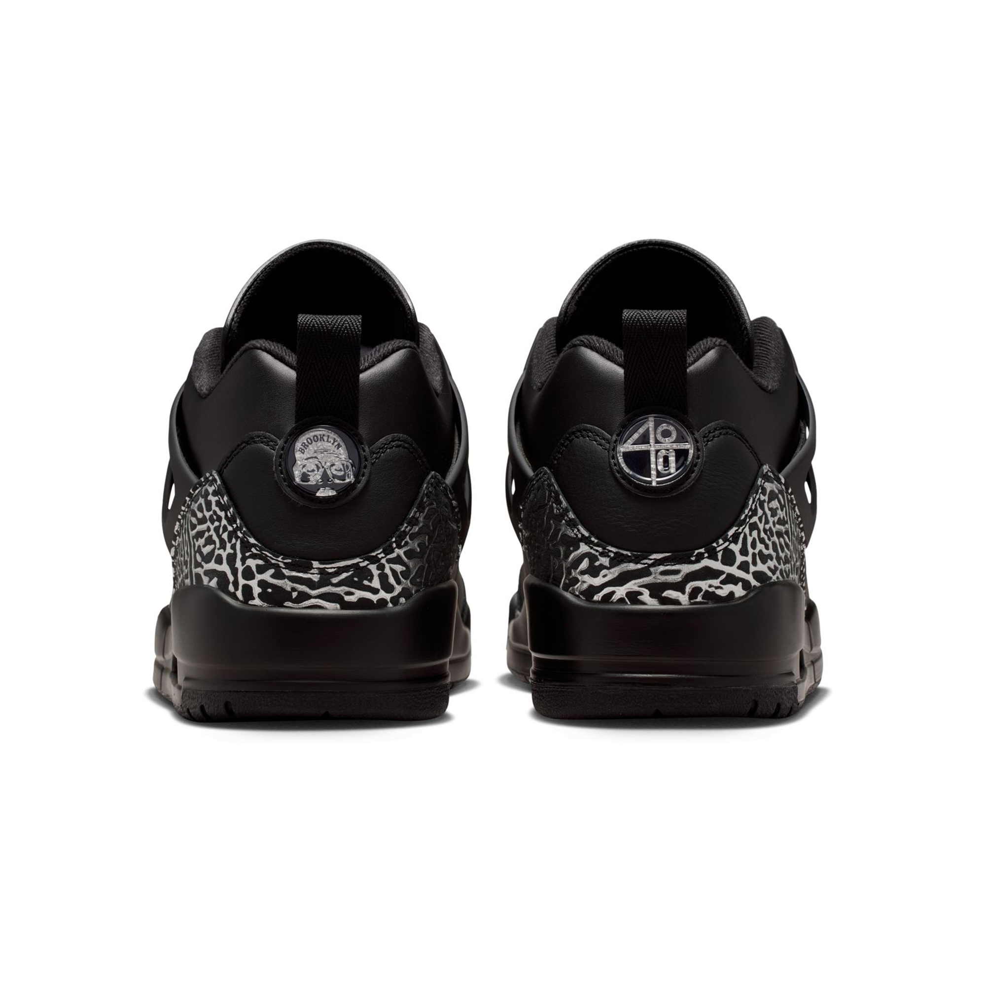 Men's Jordan Spizike Low 'Black Metallic Silver' - IV2417-010