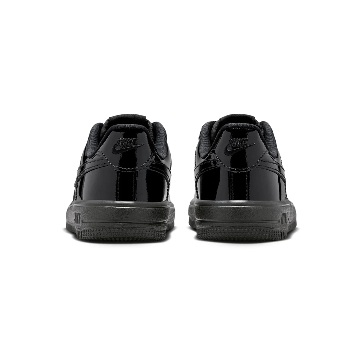 Preschool Nike Force 1 Low BP Lace 'Black' - IV2449-010