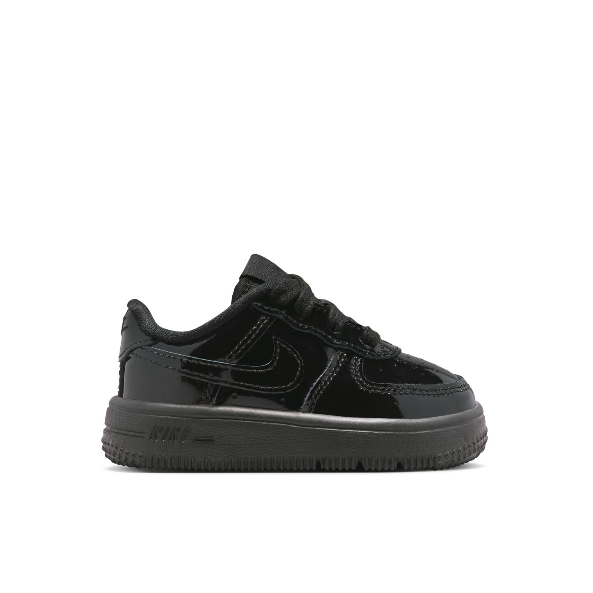 Toddlers Nike Force 1 Low BT Lace 'Black' - IV2451-010
