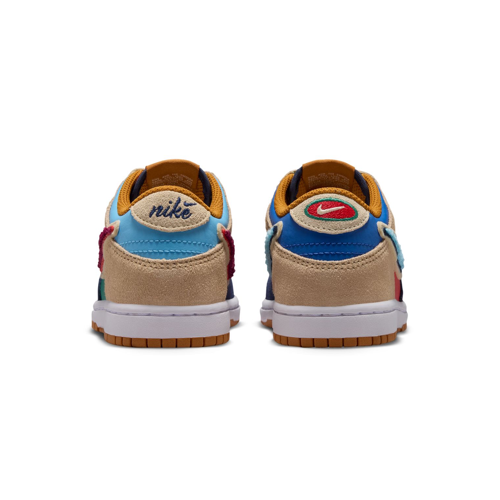 Preschool Nike Dunk Low BG 'Mismatch' - IV6202-410