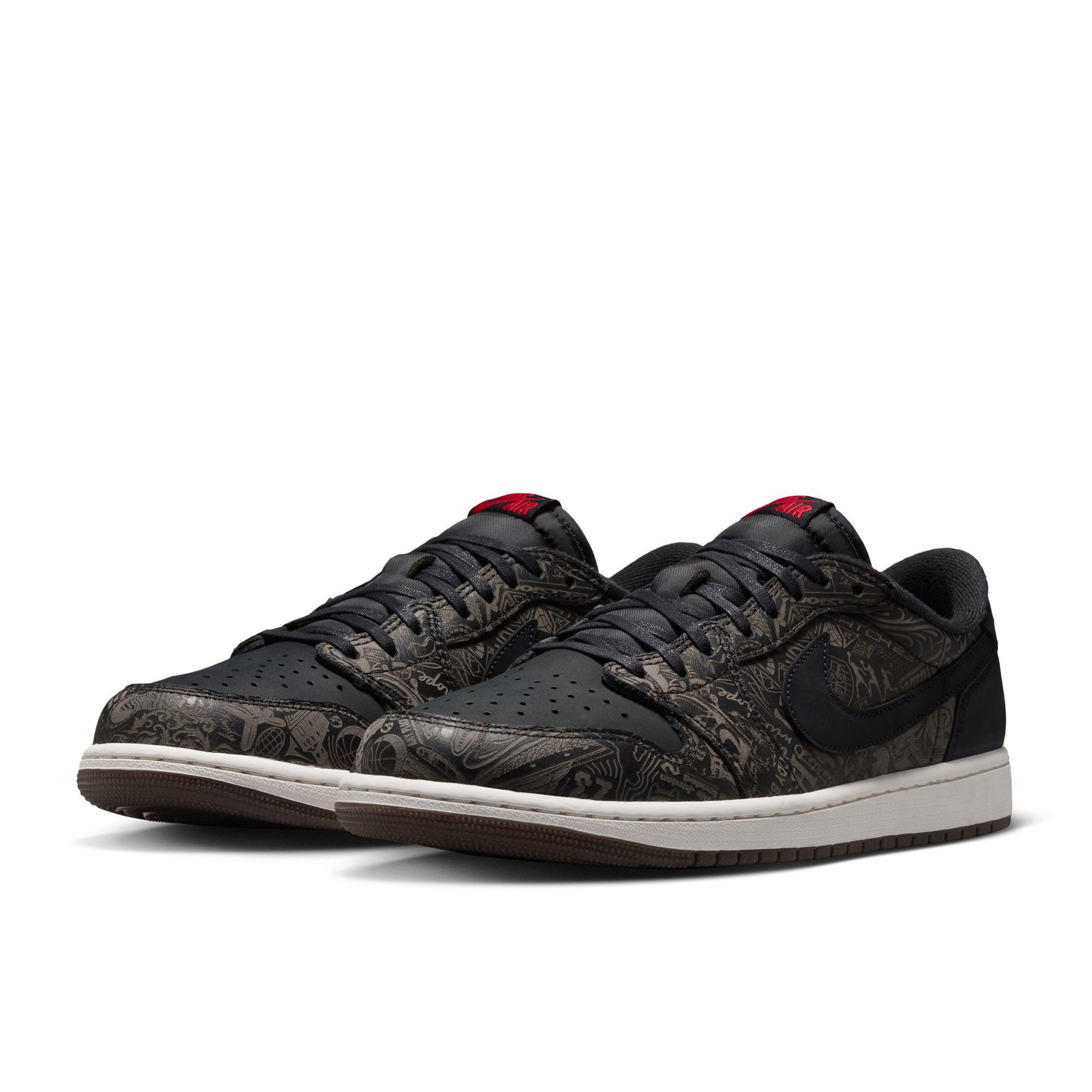 Men's Jordan 1 Low Retro OG LS 'Laser' - IV6750-001