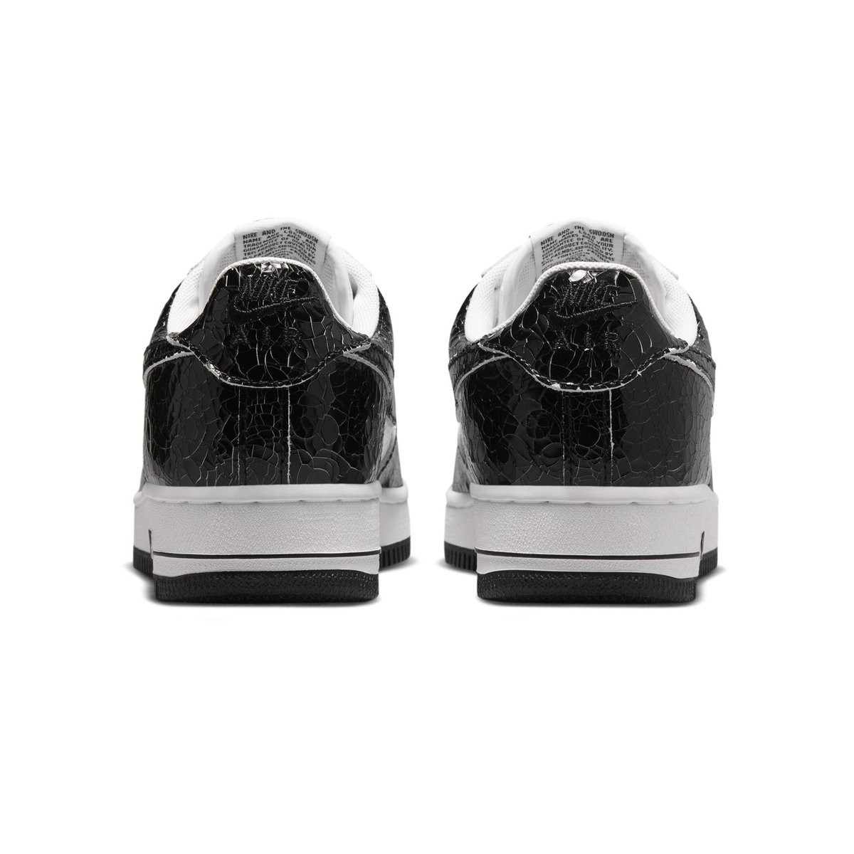 Men's Air Force 1 '01 "Cracked Leather" -Black/White- JA0248-300