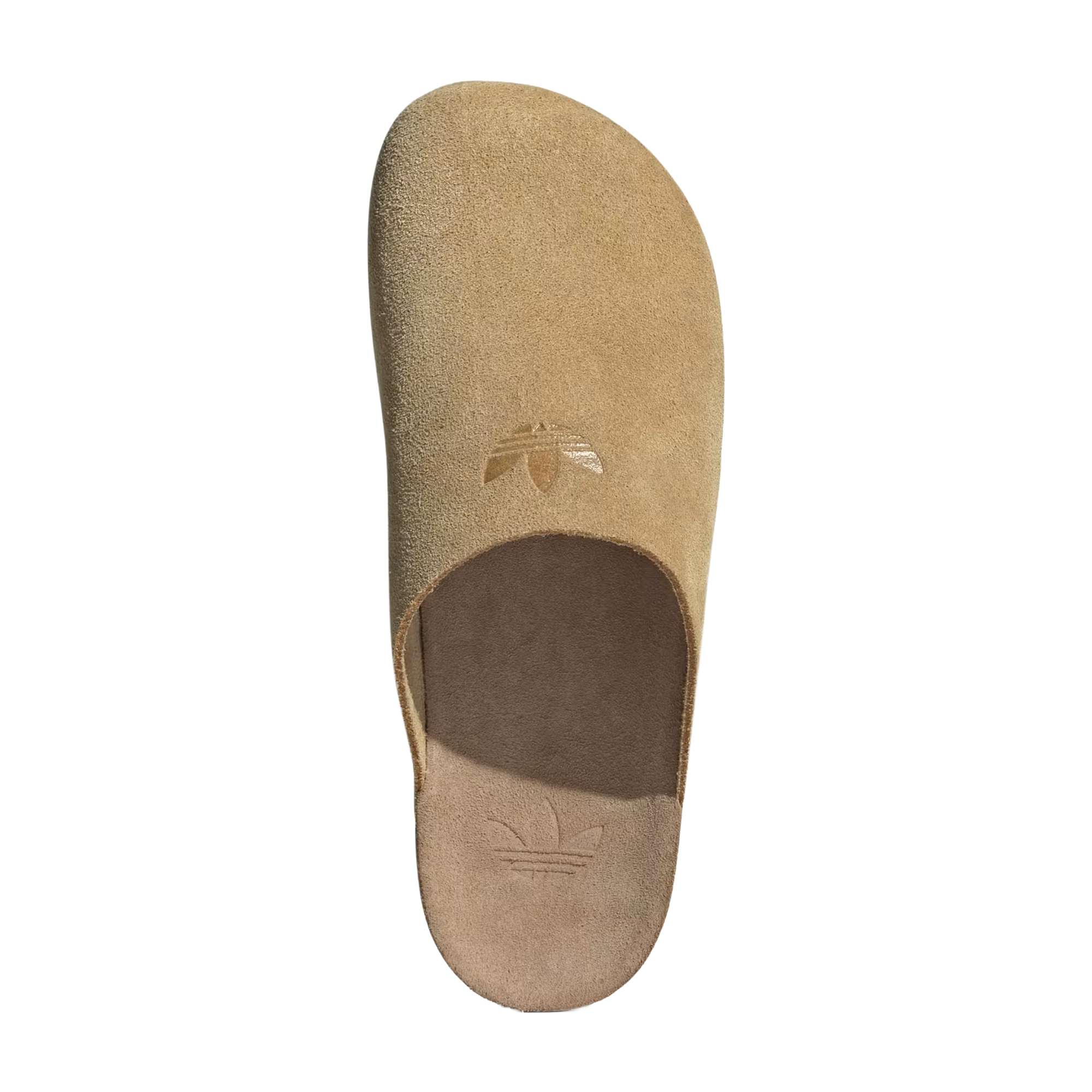 Men's Adidas Adimule Slides 'Golden Beige Gum' - JR3587